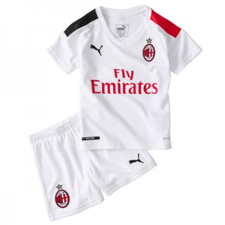 Billiga Fotbollströjor AC Milan Barn Borta tröja 2019/20 Kortärmad
